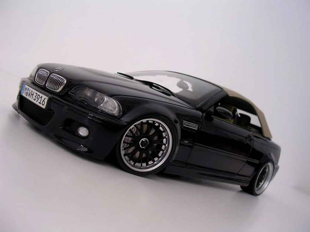 Diecast model cars Bmw M3 E46 cabriolet 1/18 Kyosho E46 cabriolet