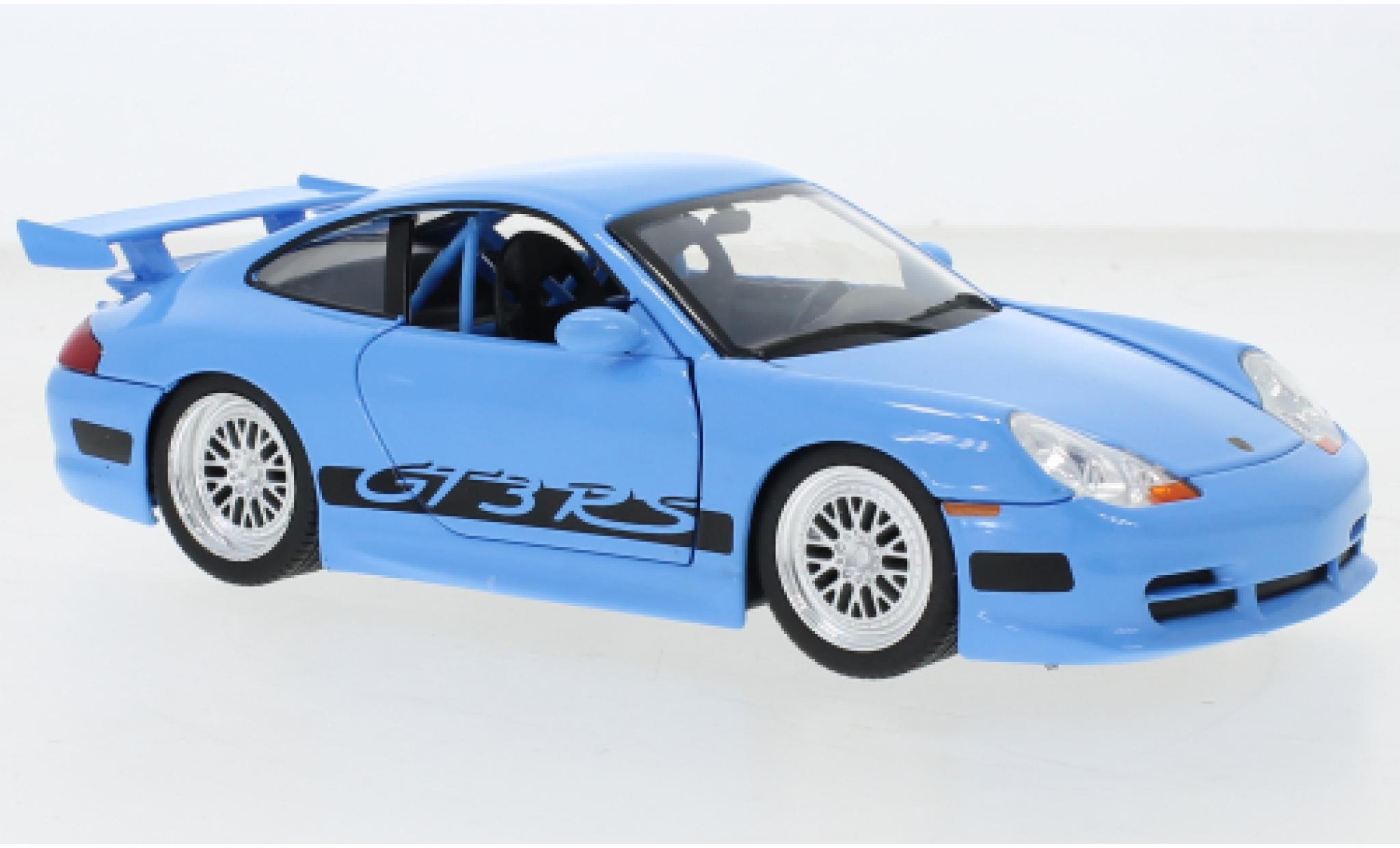 Jada Toys 2023 Fast & Furious Blue Porsche 911 GT3 RS 1:24 Scale
