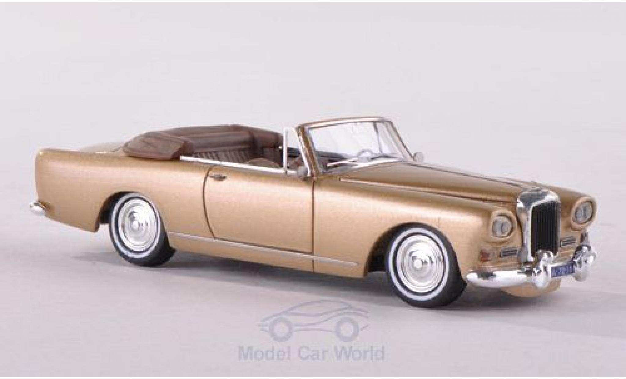 Diecast model cars Bentley S3 1/87 Neo SIII Continental Mulliner Park Ward  Drop Head metallic beige 1964 - Alldiecast.co.uk