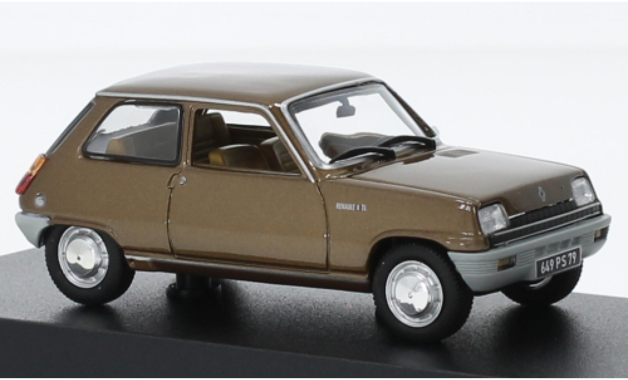 Renault 5 TL 1974 Brun métallisé 1/43