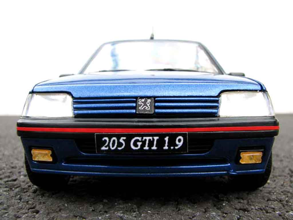 Peugeot 205 GTi 1.9 1992 Miami Blue 1:43