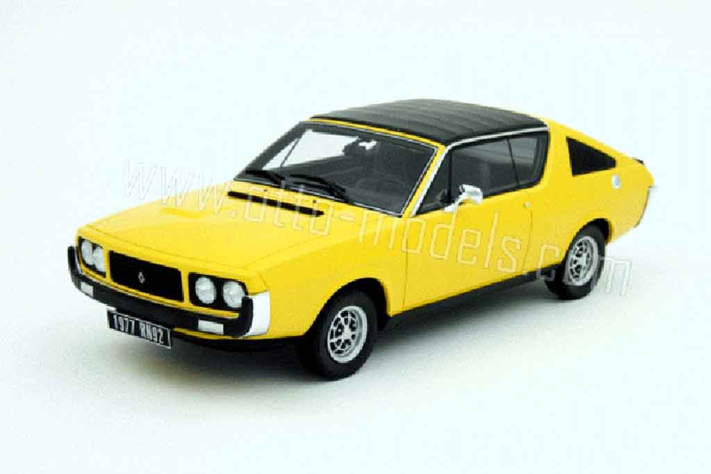 Renault 17 Gordini 1:18 Solido scale model car collectible