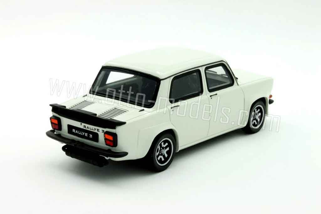 Diecast model cars Simca 1000 1 18 Ottomobile rallye 3 white Alldiecast