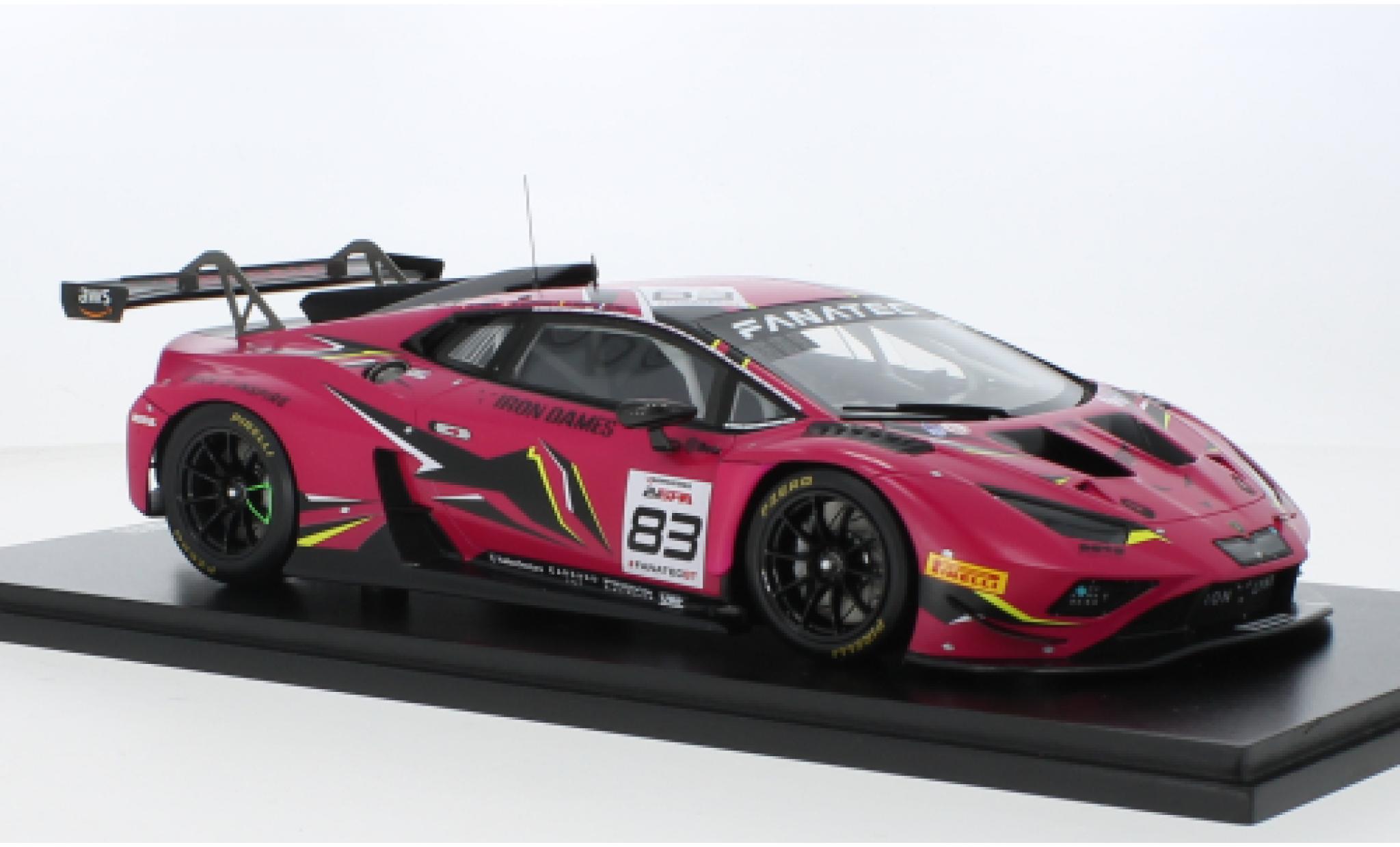 Diecast model cars Lamborghini Huracan 1/18 Spark GT3 EVO 2 No.83 Iron  Dames 24h Spa 2023 1:18 - Alldiecast.co.uk