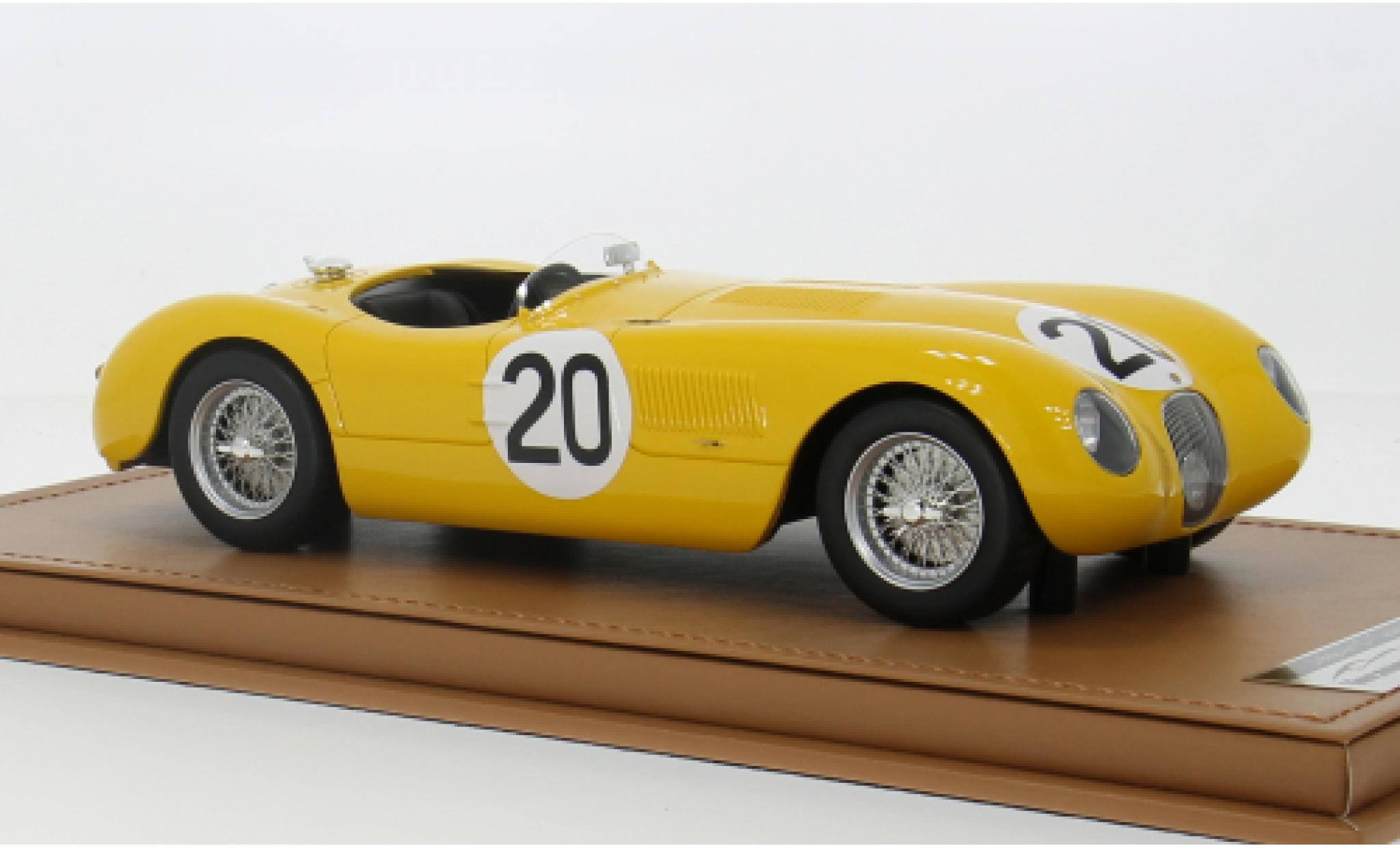 Diecast model cars Jaguar C-Type 1/18 Tecnomodel Spider RHD No.20 ...