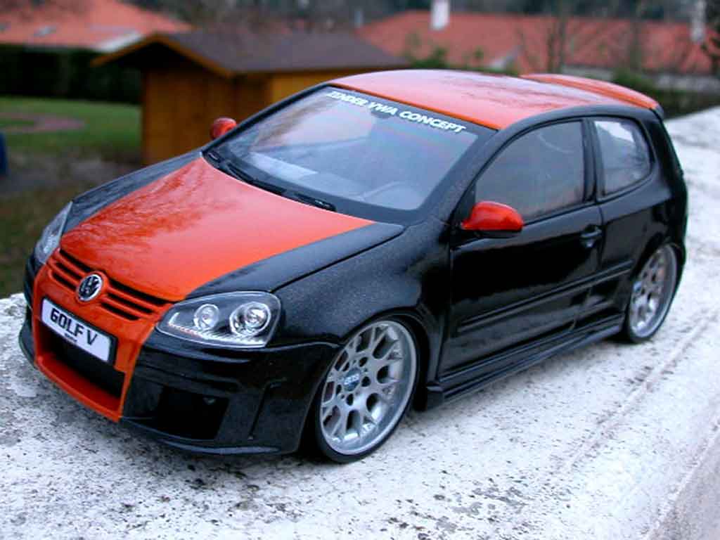 Diecast model cars Volkswagen Golf V GTI 1/18 Norev V GTI zender