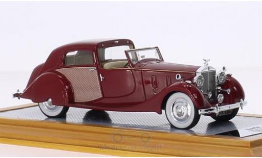 Diecast model cars Rolls Royce Phantom 1/43 Ilario III Sedanca de Ville Park Ward red/Dekor RHD 1937 sn3CM61 Rolls Royce Phantom 1/43 Ilario III Sedanca de Ville Park Ward red/Dekor RHD 1937 sn3CM61 diecast model cars