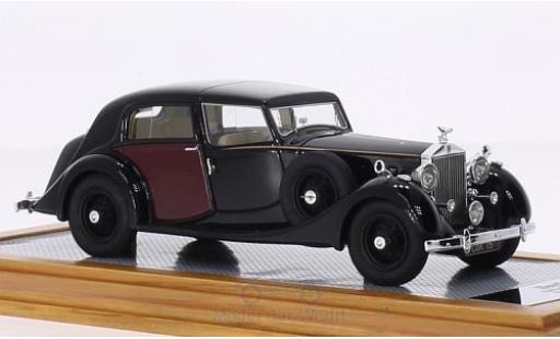 Diecast model cars Rolls Royce Phantom 1/43 Ilario III Sedanca de Ville Park Ward black/red RHD 1937 sn3CP192 Rolls Royce Phantom 1/43 Ilario III Sedanca de Ville Park Ward black/red RHD 1937 sn3CP192 diecast model cars