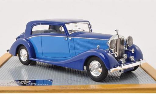 Diecast model cars Rolls Royce Phantom 1/43 Ilario III Vesters & Neirinck Coupe blue/blue 1937 Rolls Royce Phantom 1/43 Ilario III Vesters & Neirinck Coupe blue/blue 1937 diecast model cars