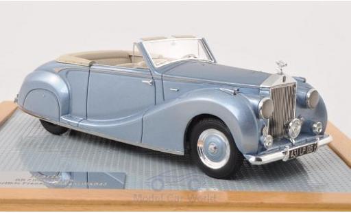 Diecast model cars Rolls Royce Silver Wraith 1/43 Ilario Drop Head Coupe Franay metallic blue 1948 Rolls Royce Silver Wraith 1/43 Ilario Drop Head Coupe Franay metallic blue 1948 diecast model cars